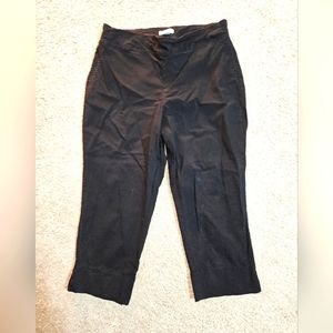 14W black Carolina Belle black pants
